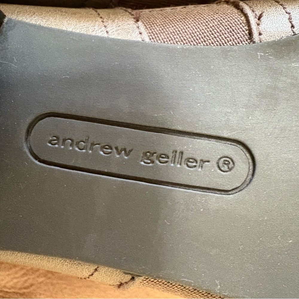 ANDREW GELLER Leather Cahoot Shoes - Picture 7 of 8